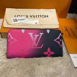 Louis Vuitton Midnight Fuchsia Zippy Wallet
